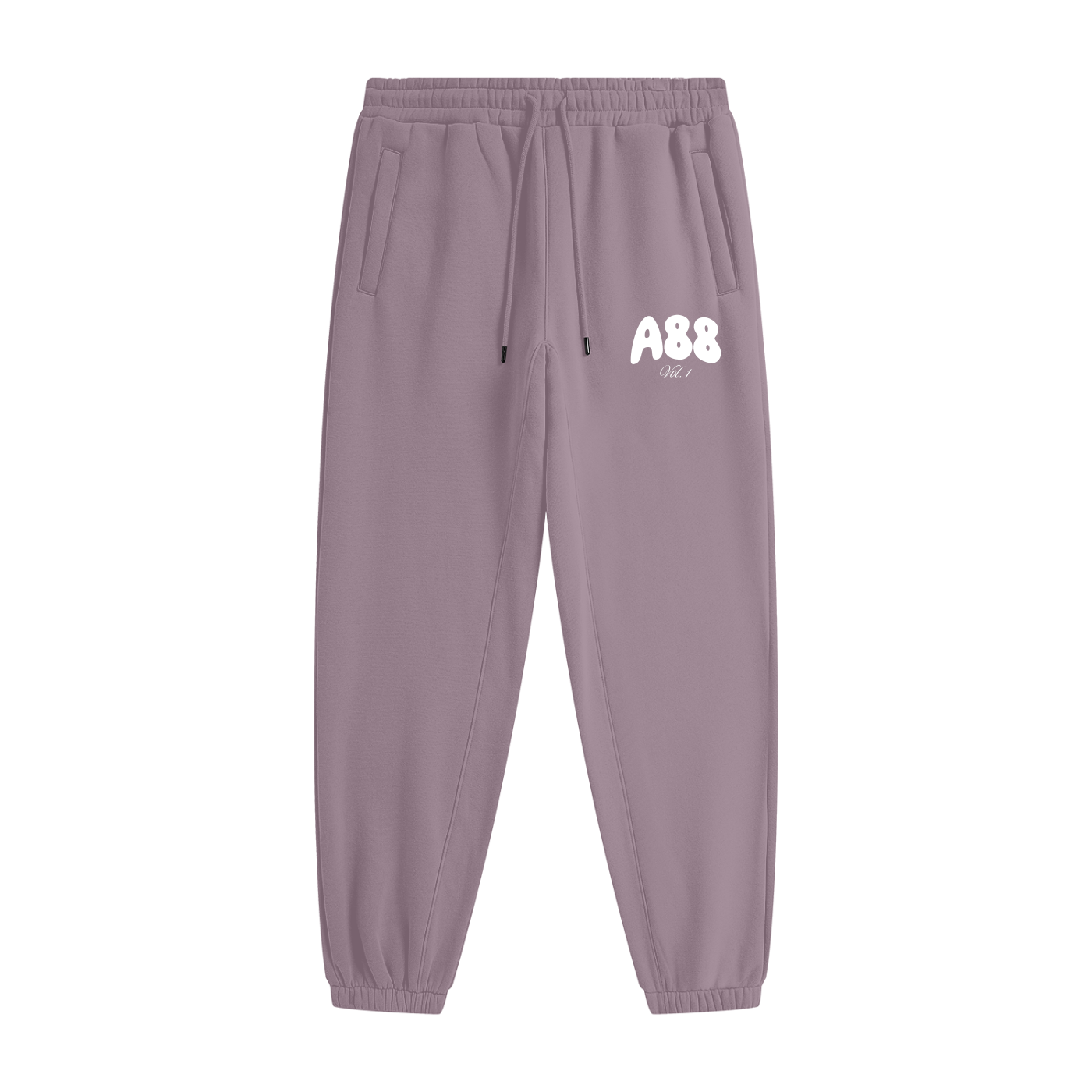 Adult White Fox Joggers