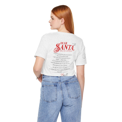 Adult Dear Santa Graphic Tee