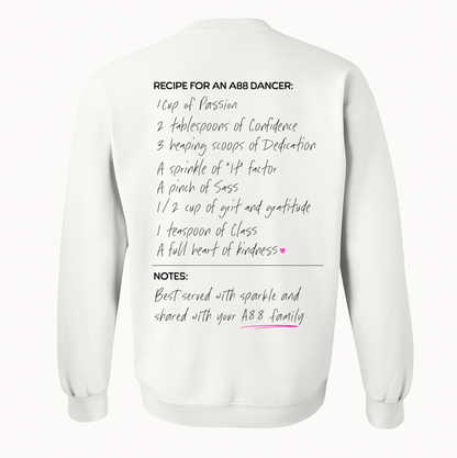 Adult A88 Recipe Crewneck