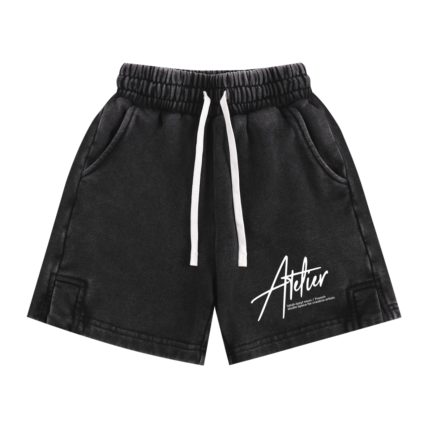 Youth Snow Washed Shorts